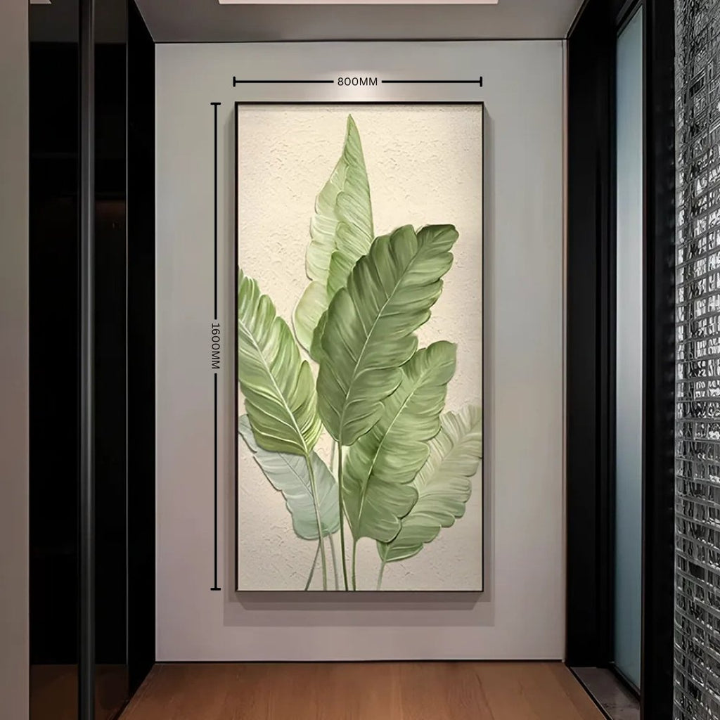 Tropical Zen Verdant Canopy Wall Decor Art