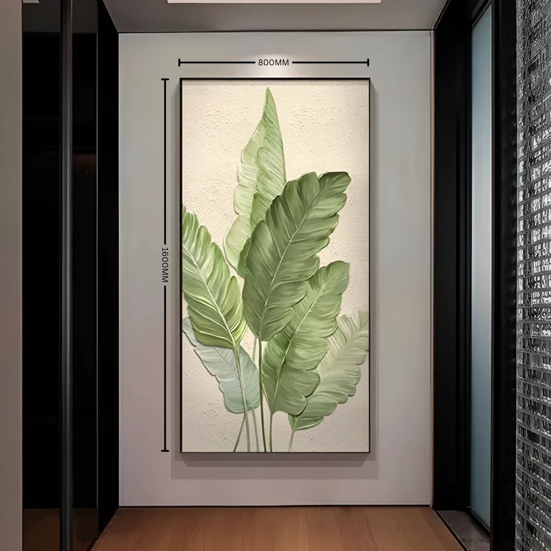 Tropical Zen Verdant Canopy Wall Decor Art