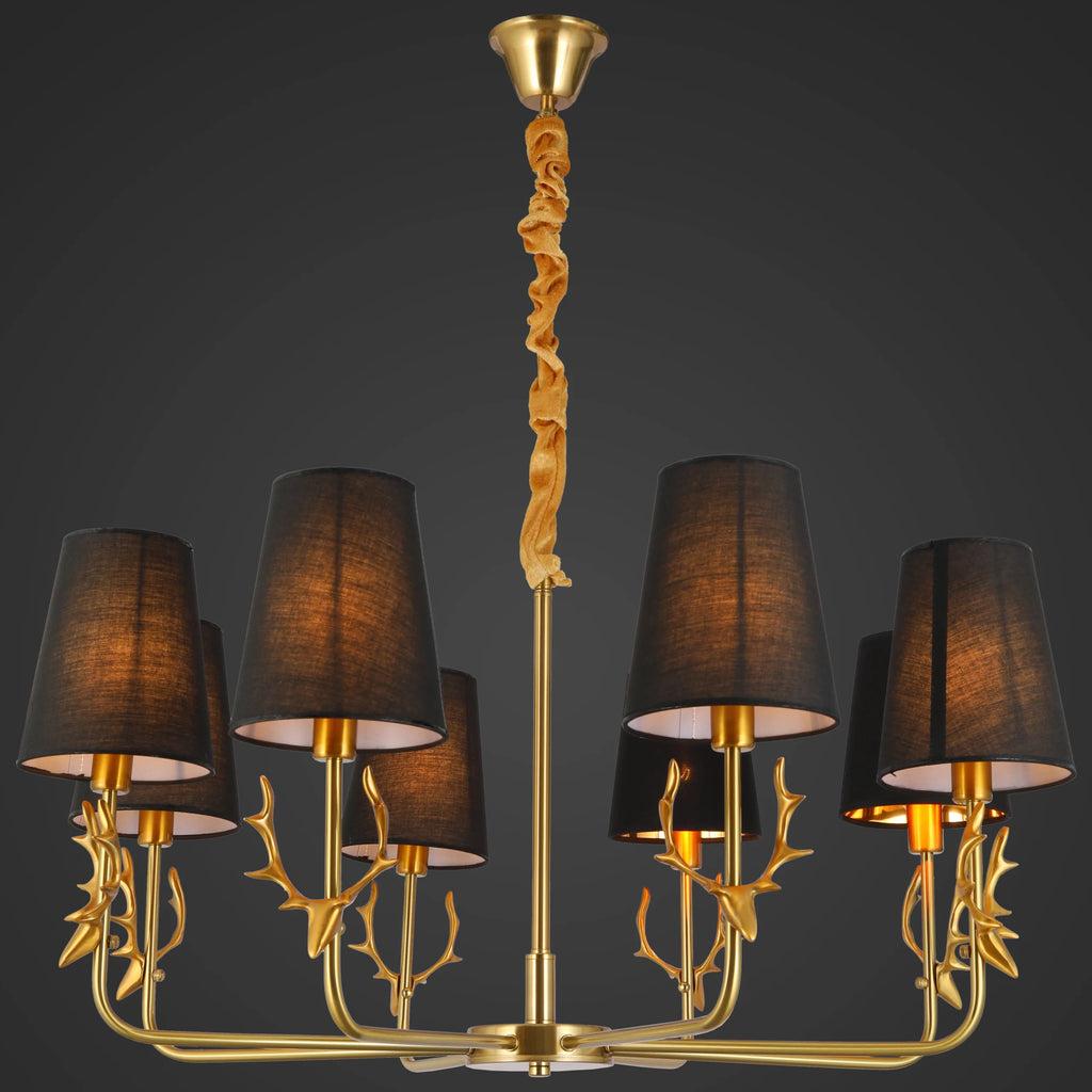 Veil of Golden Antler Shadows