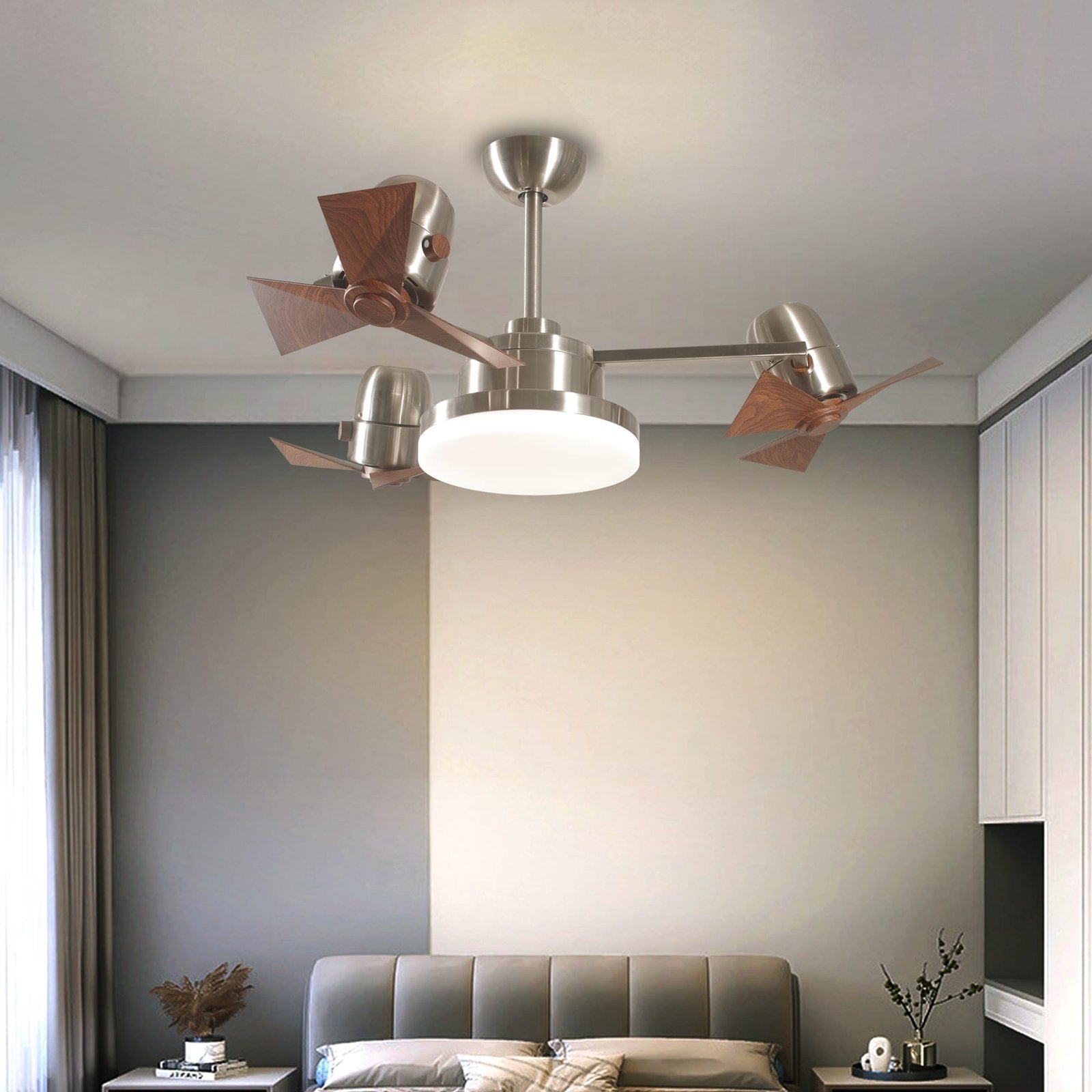 Vulture Ceiling Fan | 77W BLDC Motor | 1320mm | Copper Iron Body