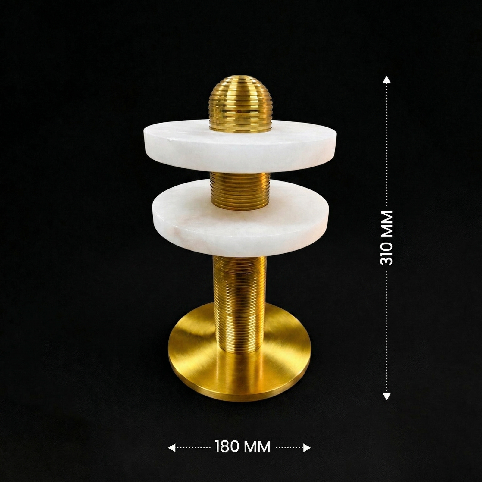 ◎ HALO ハロー SLAB LAMP TABLE 高級家具 レア Aurelius Marble Halo Table Lamp – Light Art Studio | Crafting