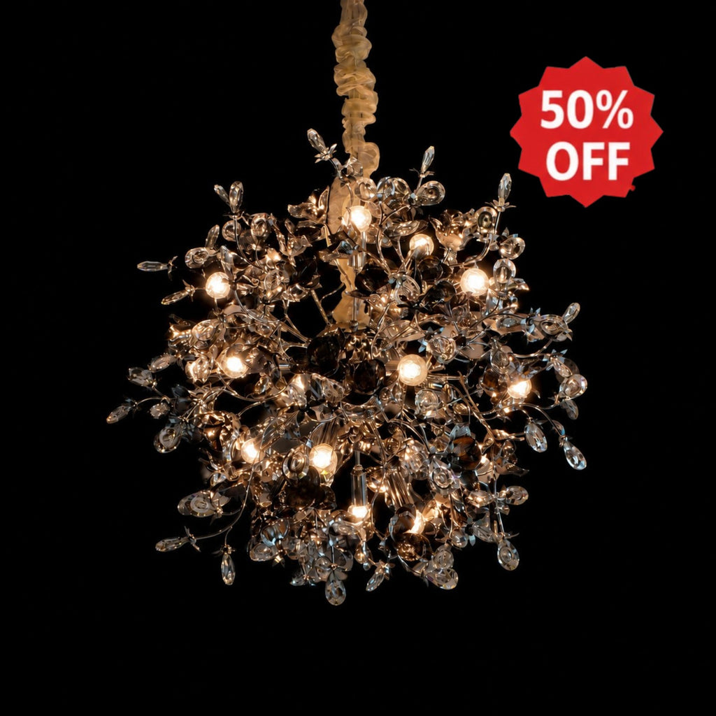Crystal Blossom Chandelier
