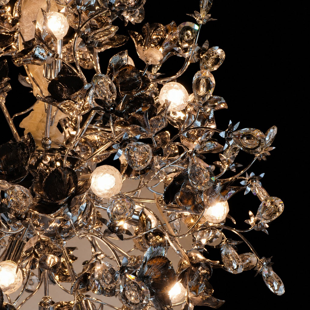Crystal Blossom Chandelier