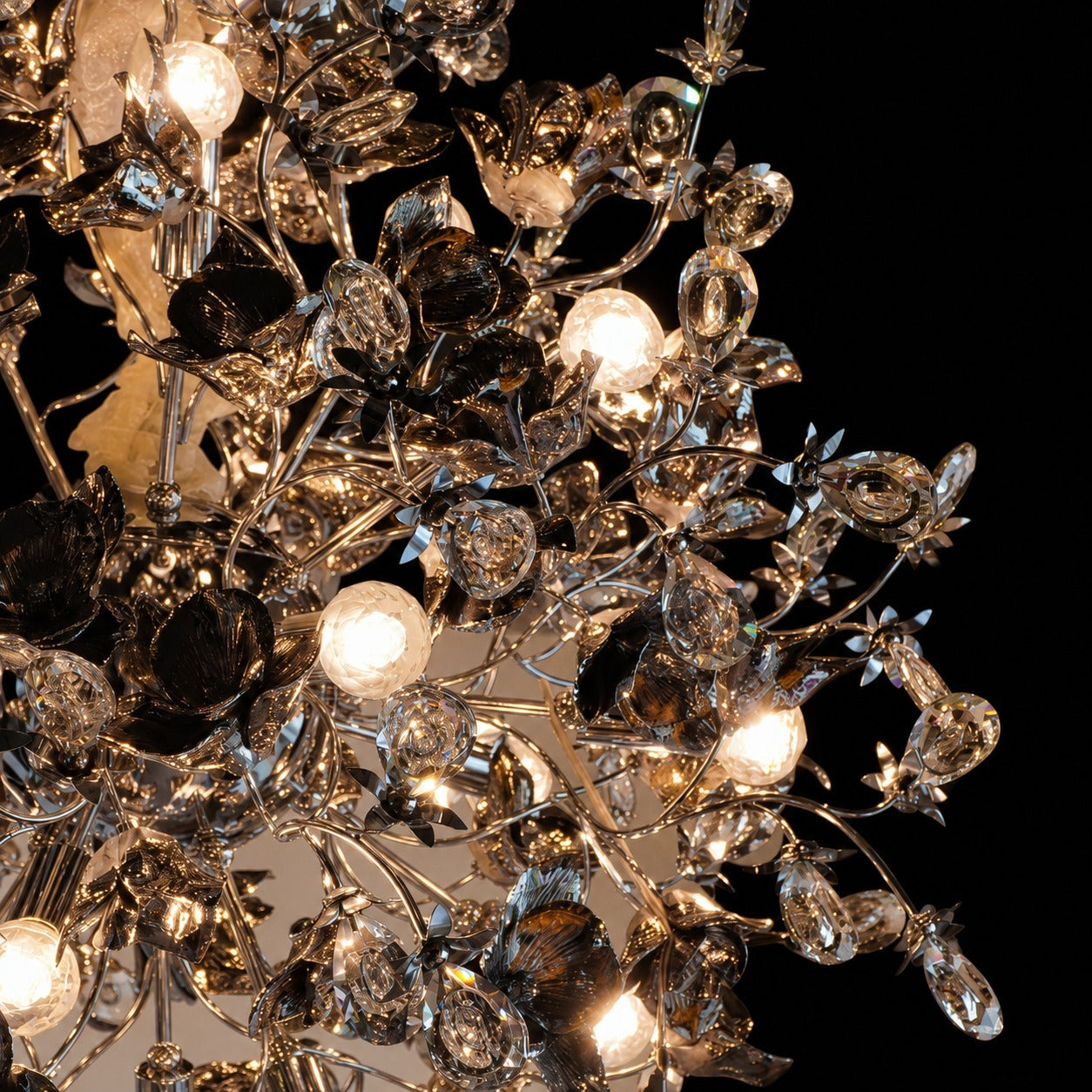Crystal Blossom Chandelier