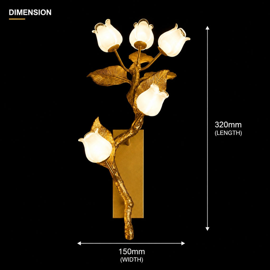 Aurelia Blossom Wall Light