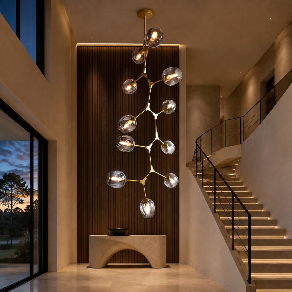Celestial Orbit Multi-Light Pendant Chandelier