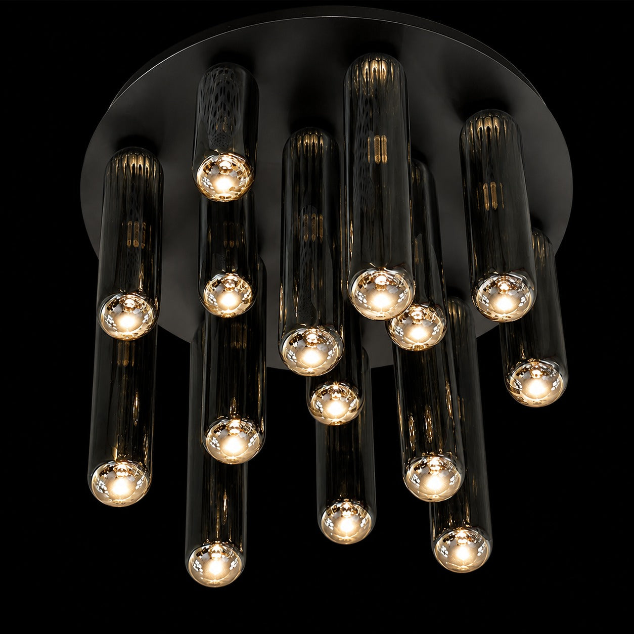Noir Cascade Ceiling Light