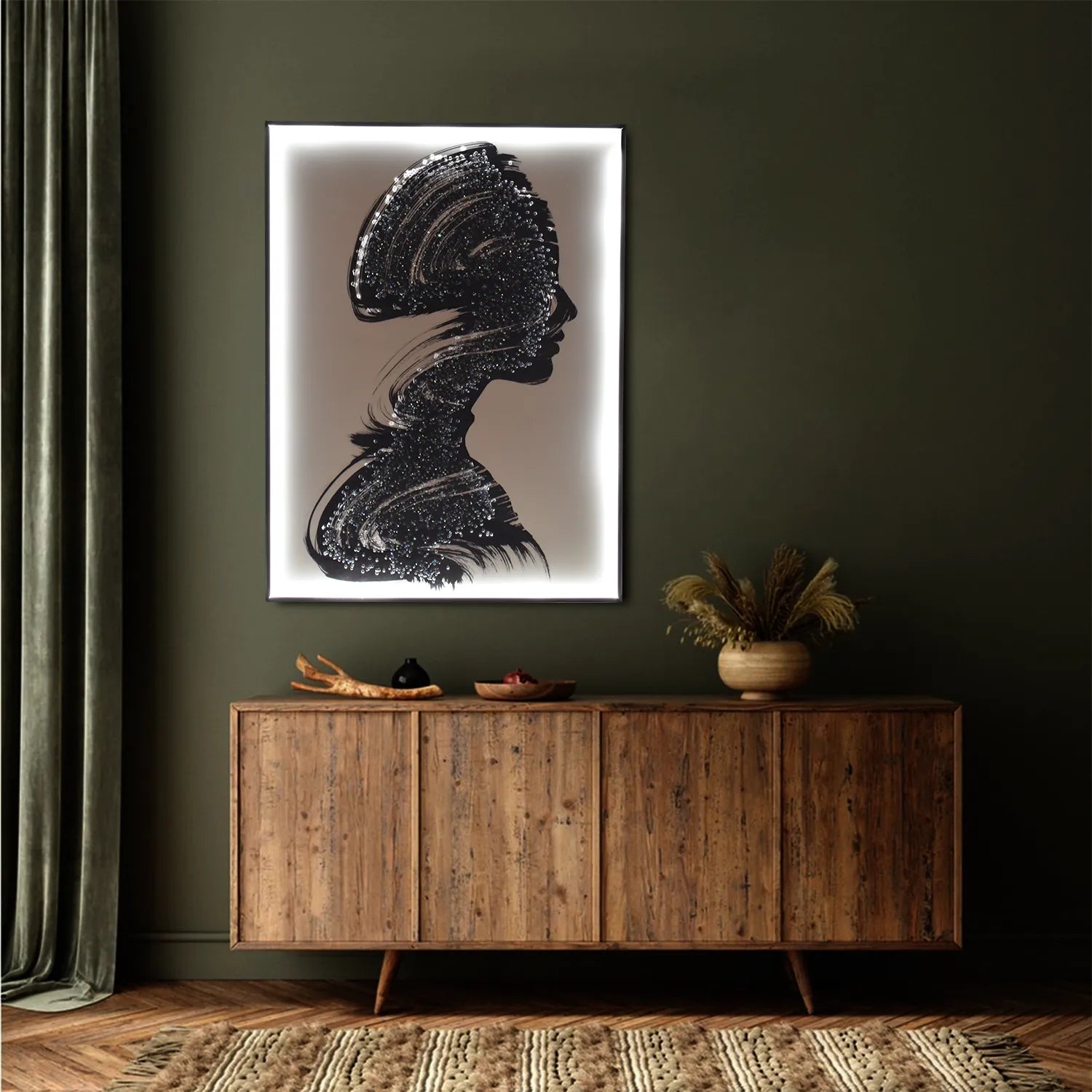 Whispers in Ink - Abstract Wall Art