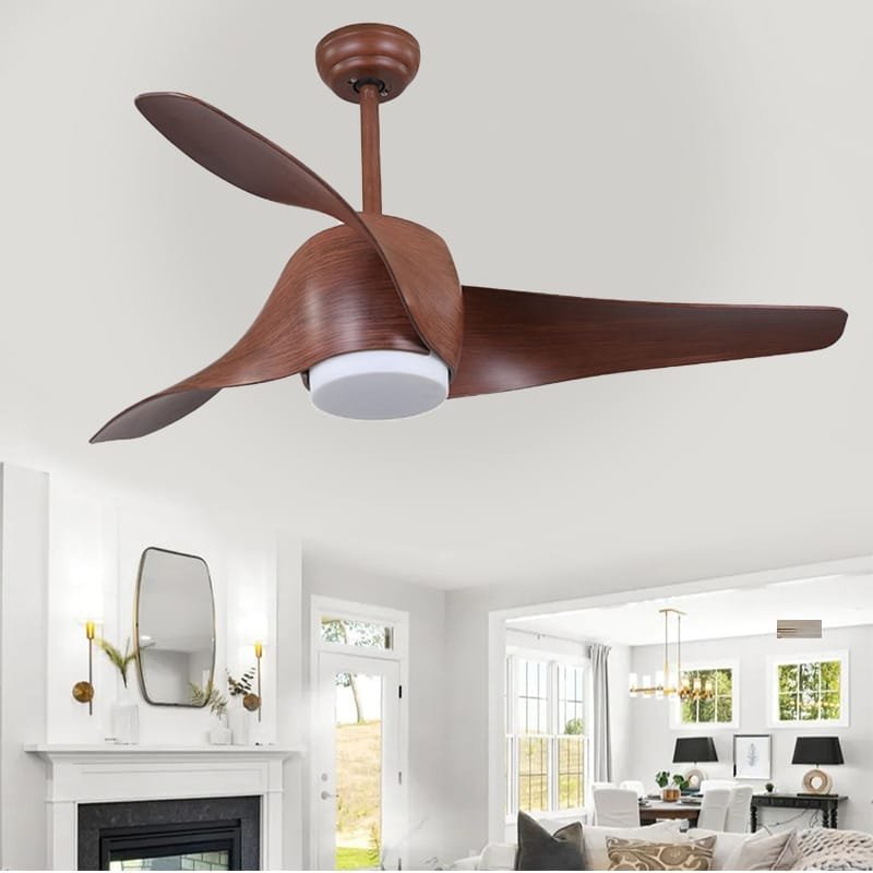 Woodpecker Brown Ceiling Fan | 50W BLDC Motor | 1320mm | Metal Body