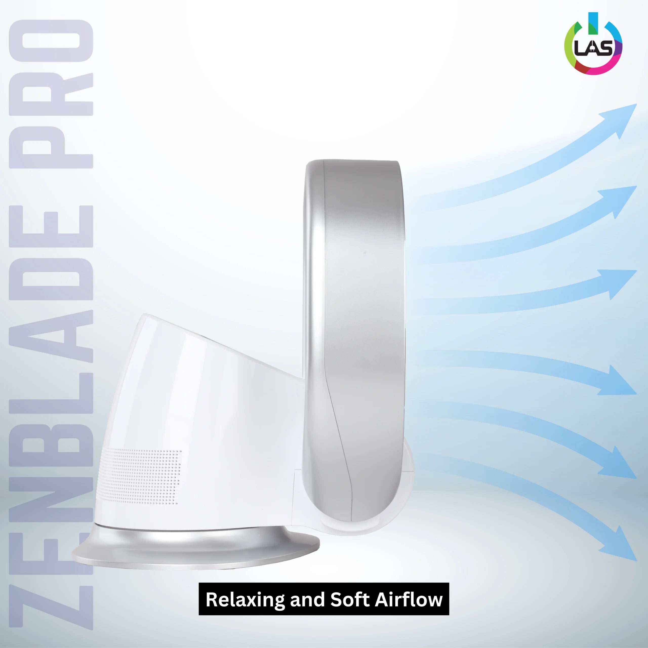 Zenblade Pro (white) | 26W BLDC Motor | High Strength ABS Body