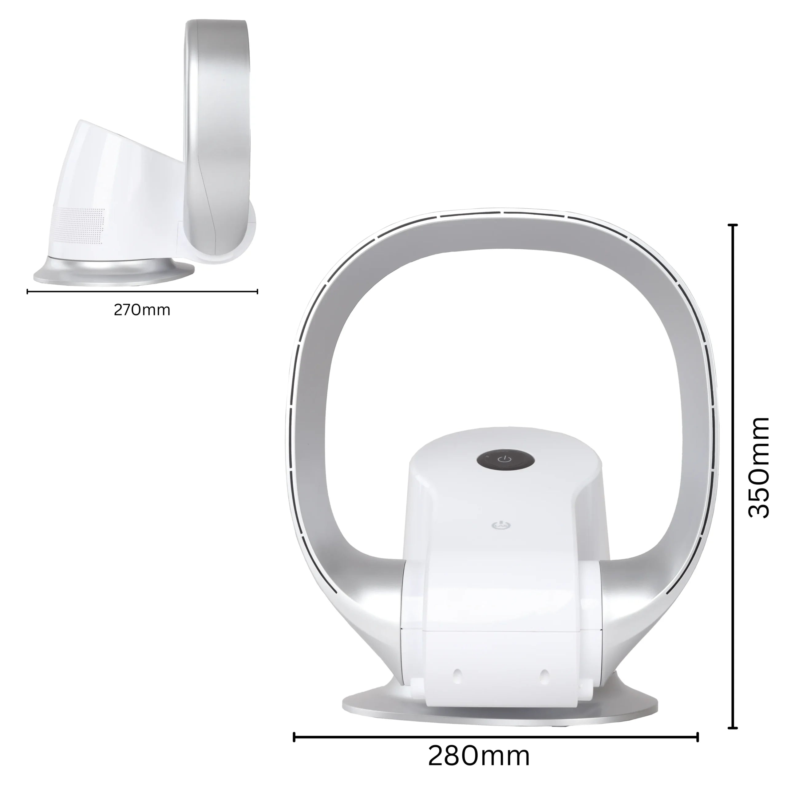 Zenblade Pro (white) | 26W BLDC Motor | High Strength ABS Body