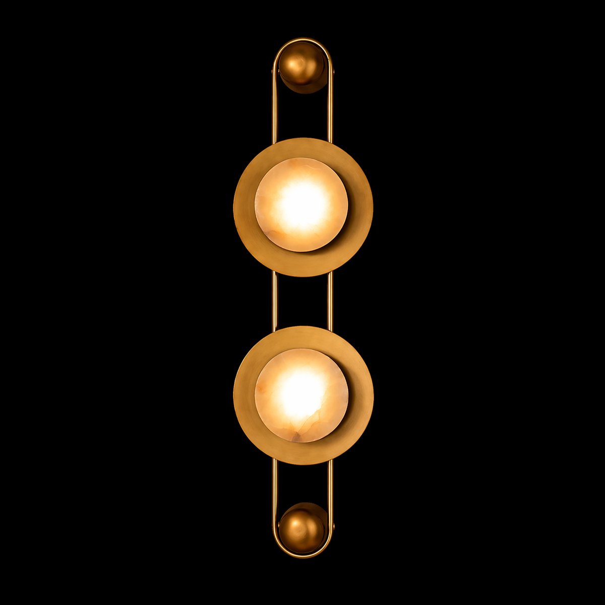 Binary Orbit Twin Sconce