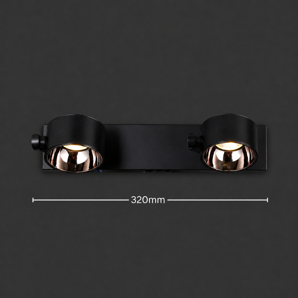 Binary Orbit Minimal Modern Wall Light