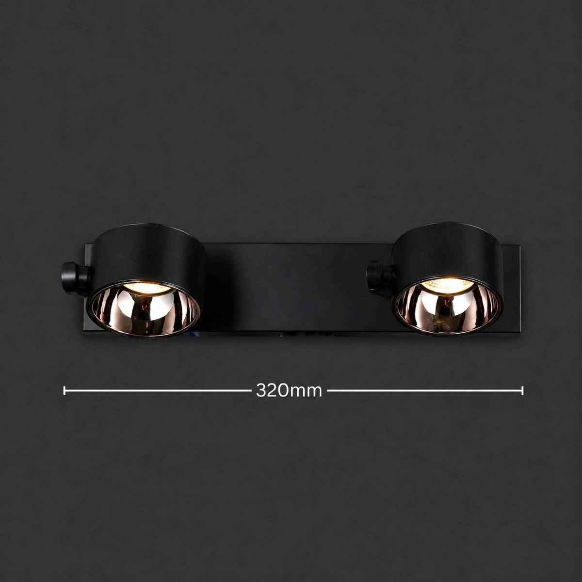 Binary Orbit Minimal Modern Wall Light