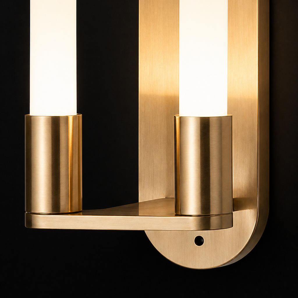 Sculpted Ties LED Wall Lamp