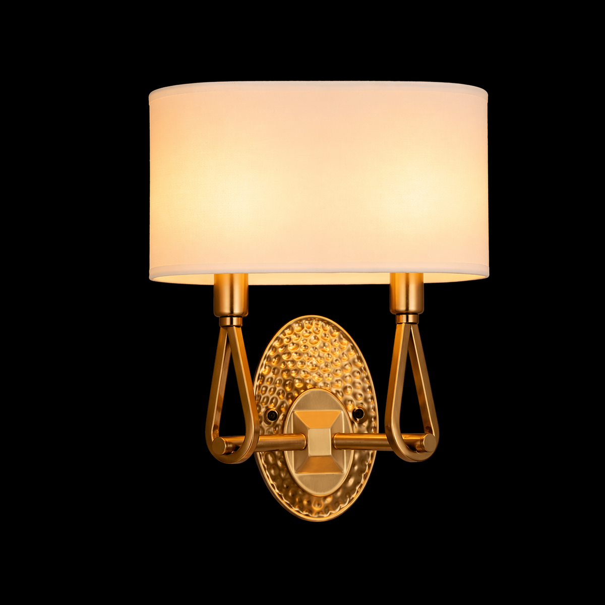 Honeycomb Loom Double Sconce