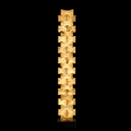 Stratavine Sculptural Marble Floor Lamp