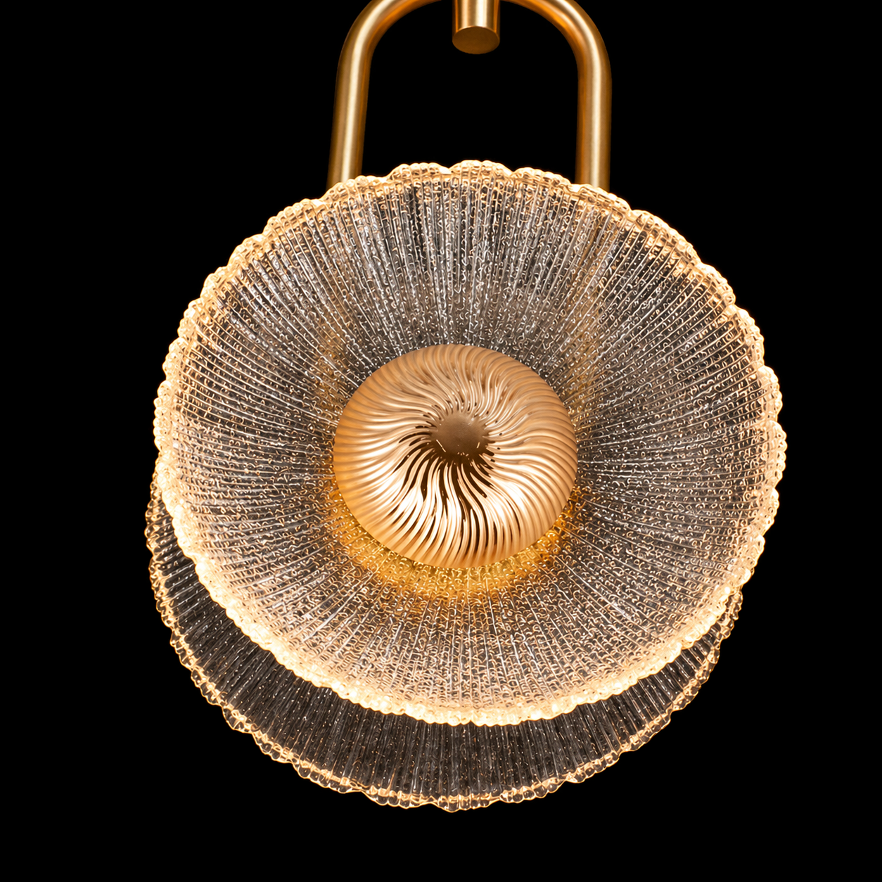 Solstice Pollen Halo Pendant