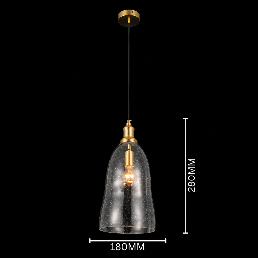 TrioBell Rustic Pendant Light