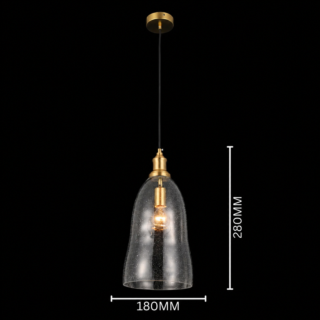 TrioBell Rustic Pendant Light