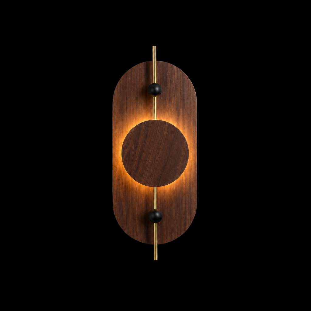Arbor Zenith Wooden LED Wall Lamp