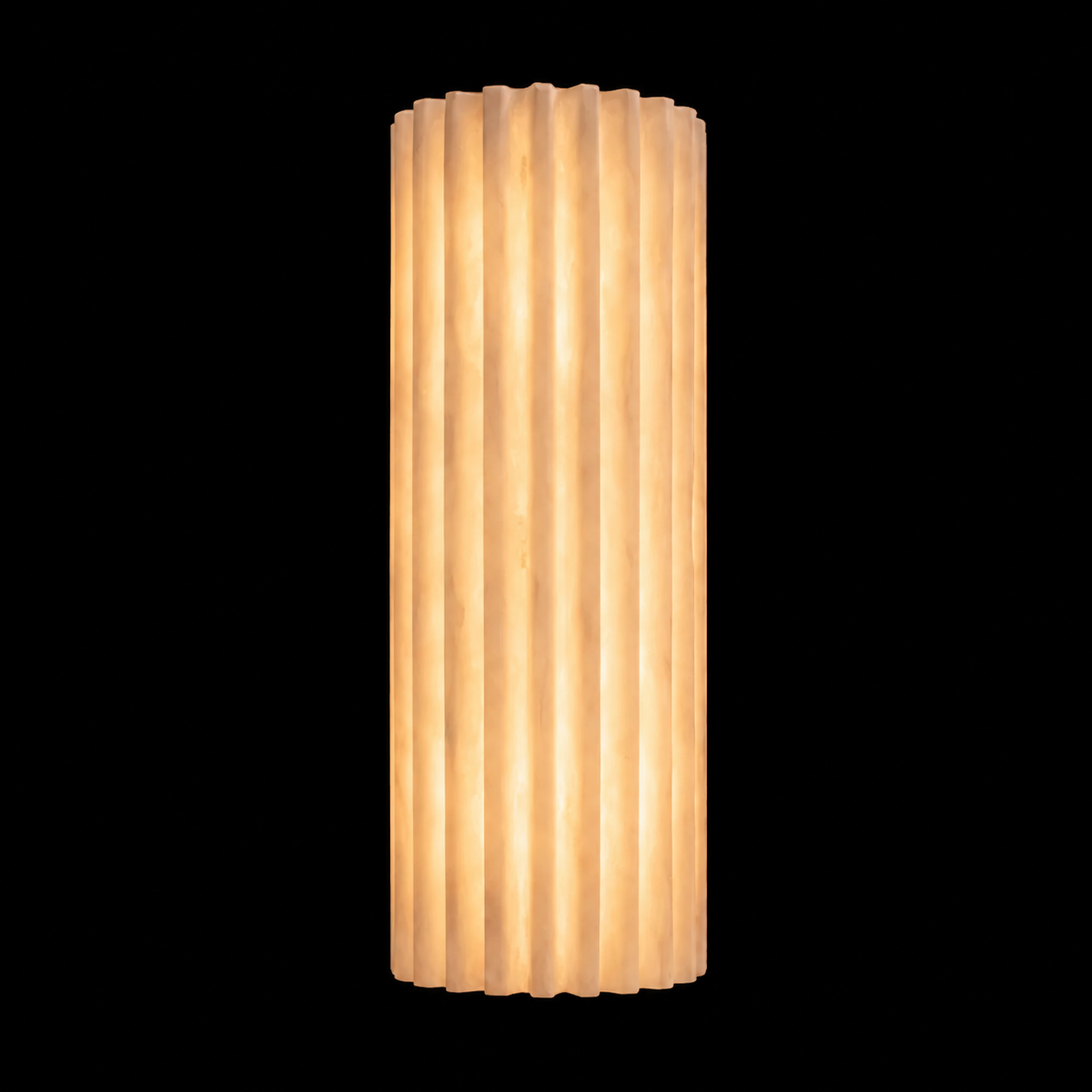 Arvona Fluted Marble Wall Light