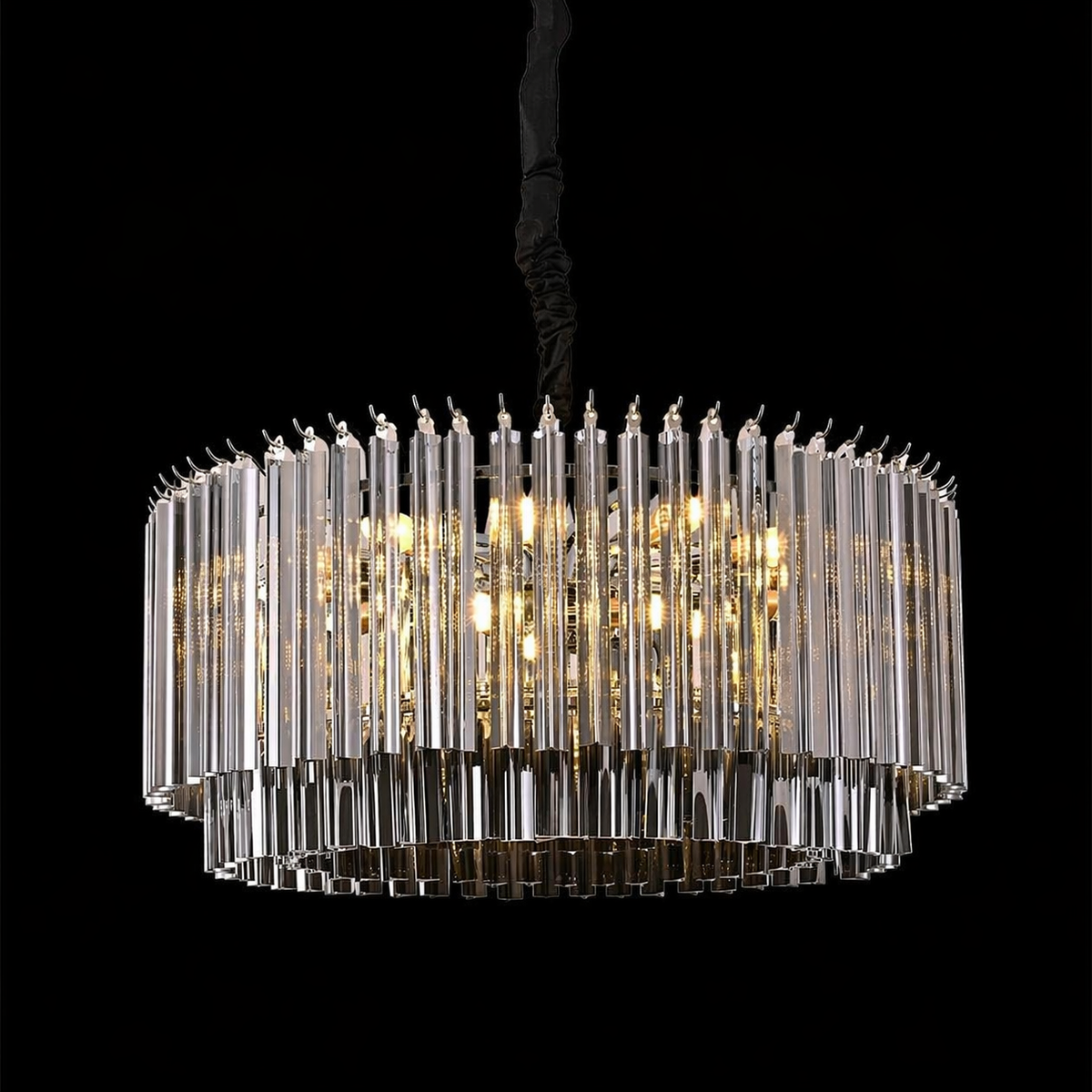 Prism Spike Eclipse Chandelier