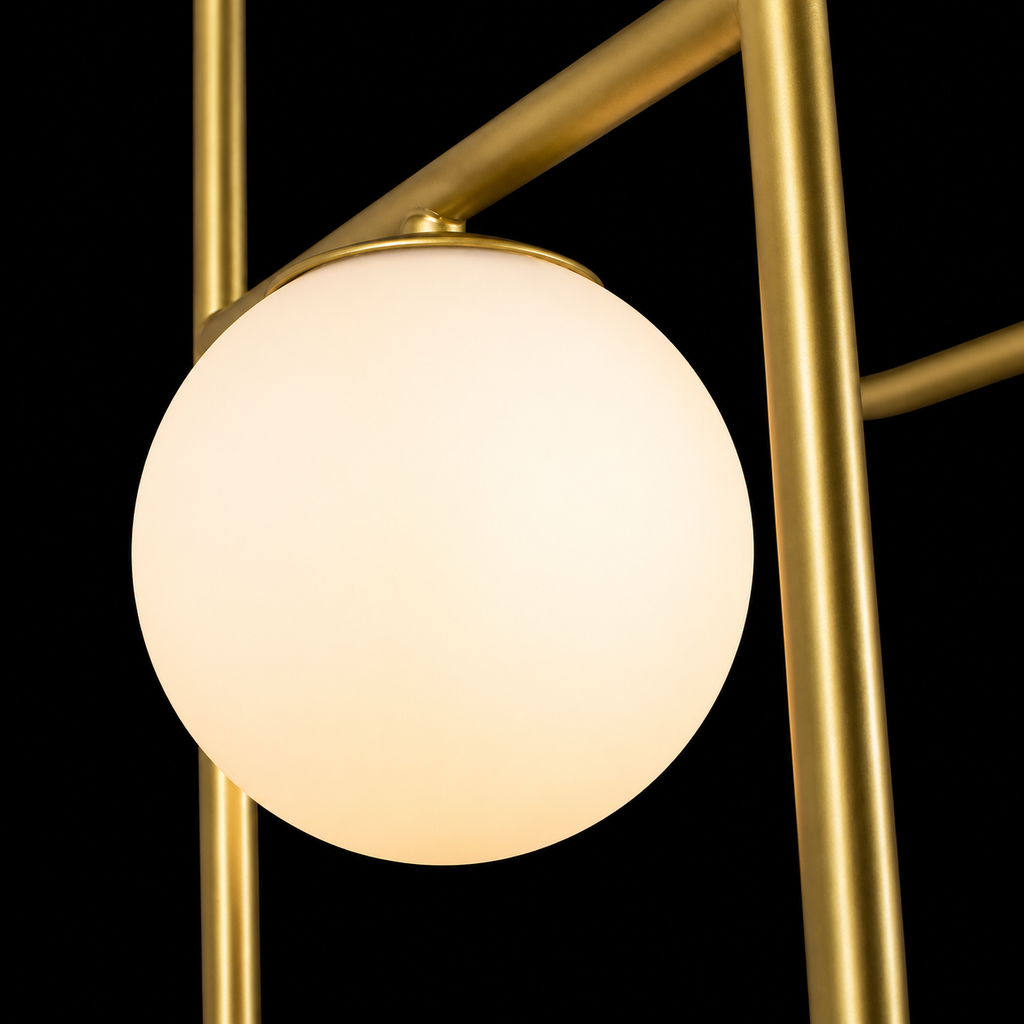 Double Vision Glass Hanging Lamp