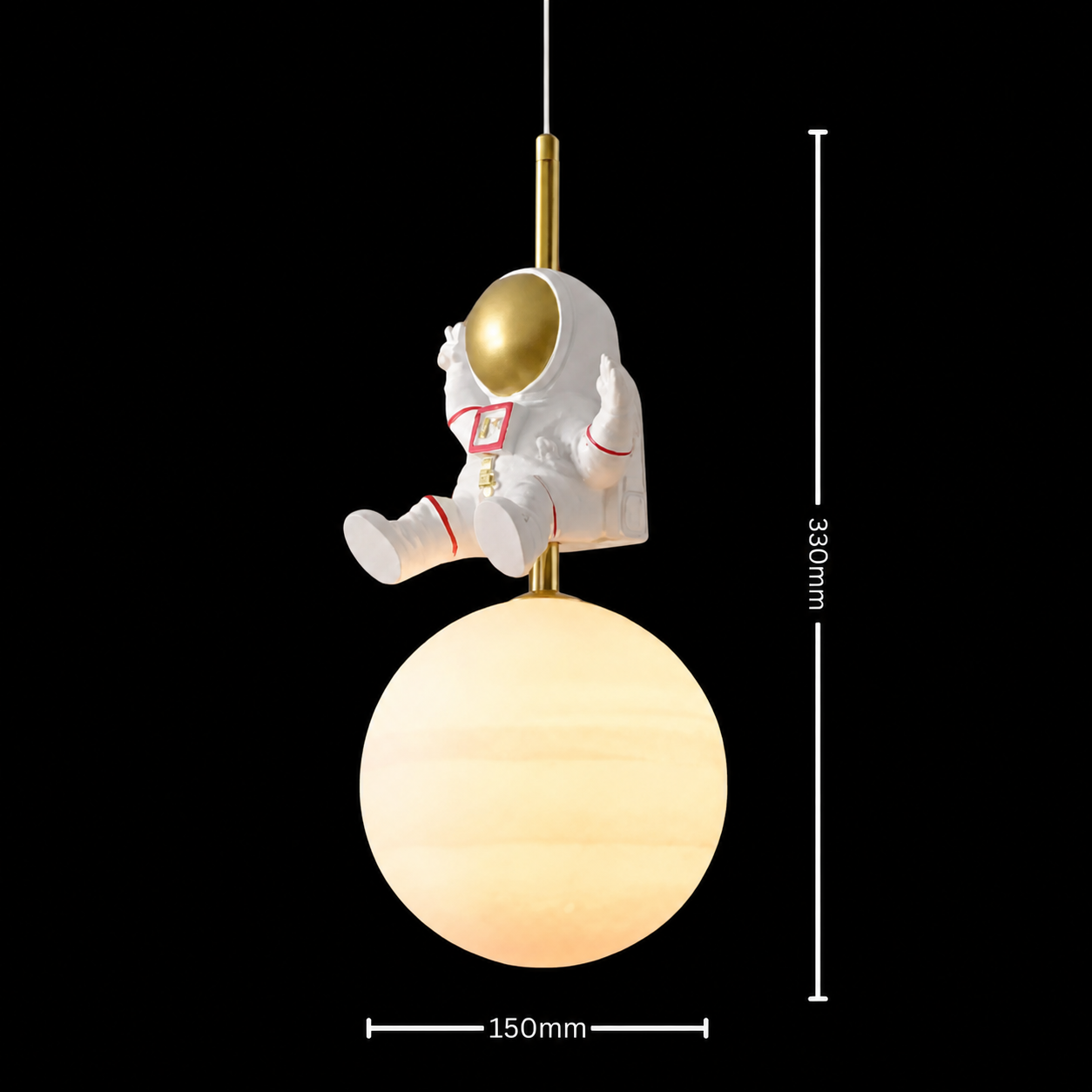 The Timeless Explorer Astronaut Pendant Lamp
