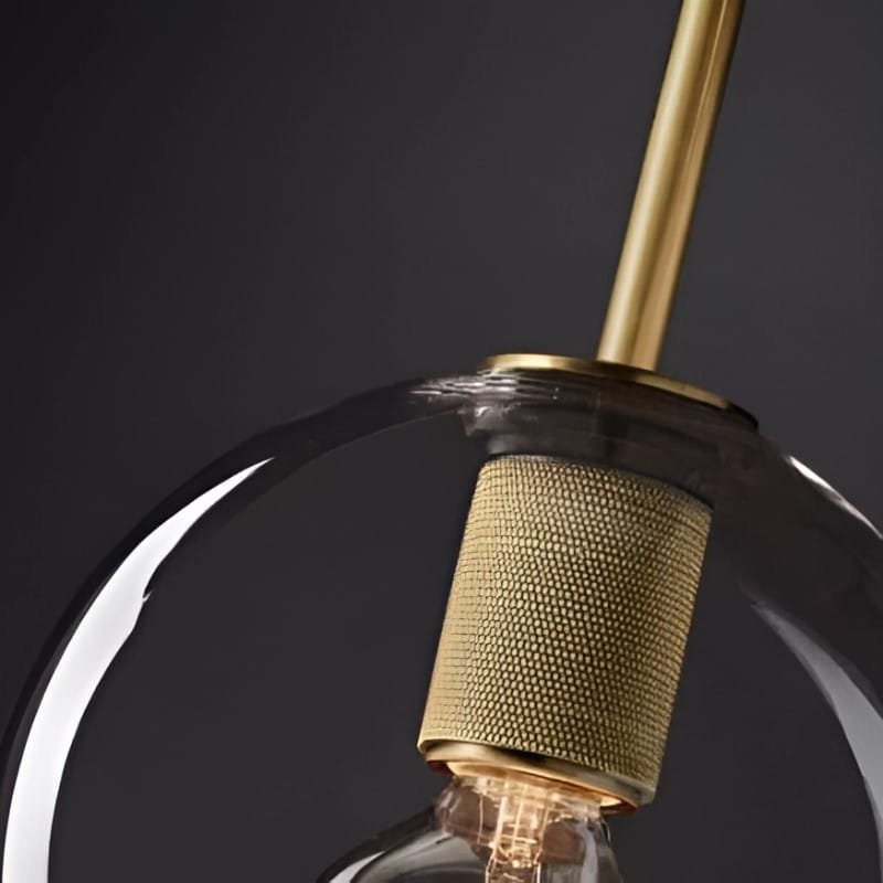 Soloman Glass Round Pendant Lamp