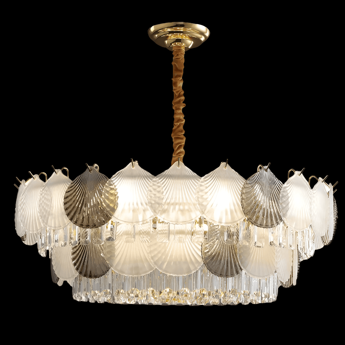Cloud 9 Glass & Crystal Chandelier