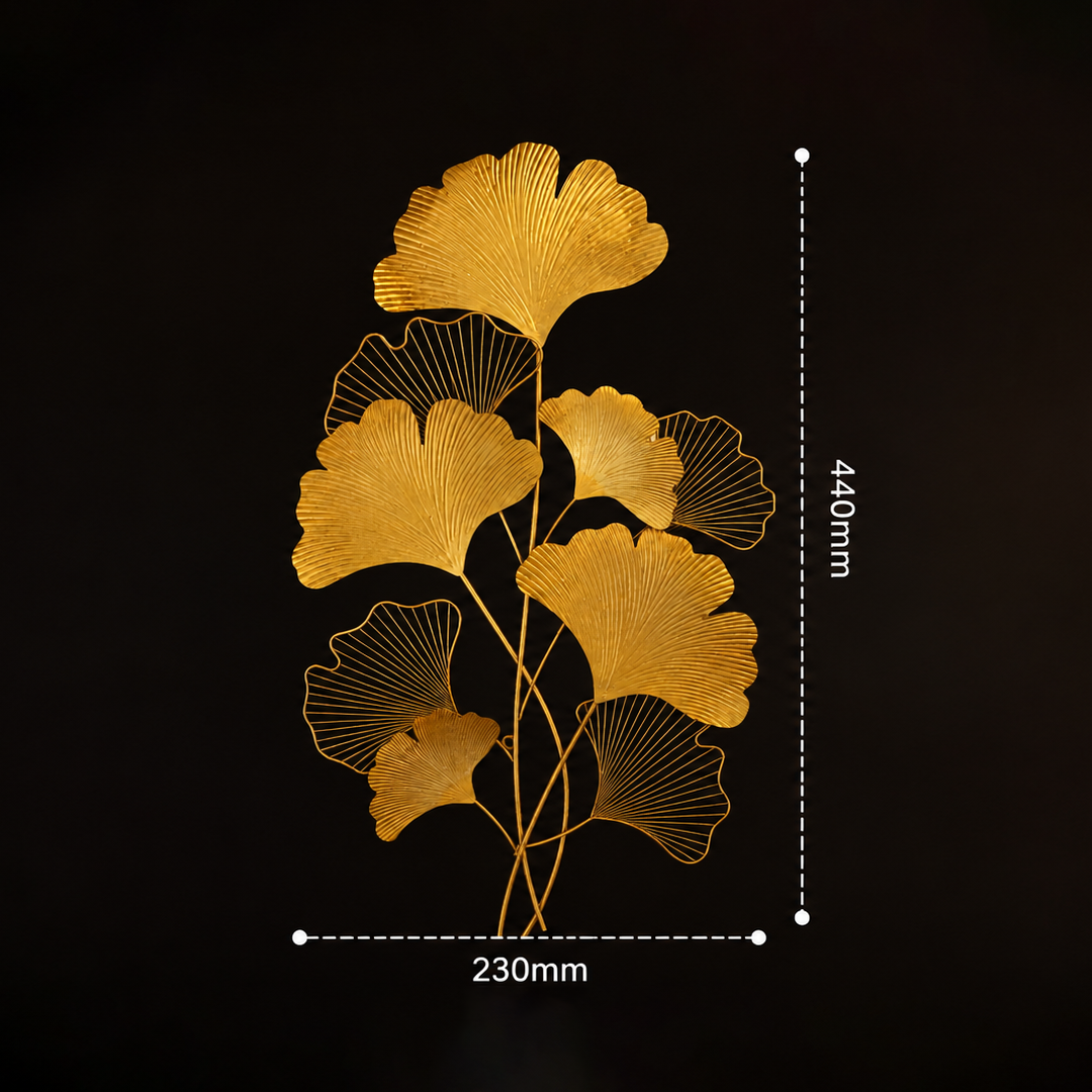 Nature's Grace Gold Wall Decor