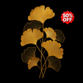 Nature's Grace Gold Wall Decor