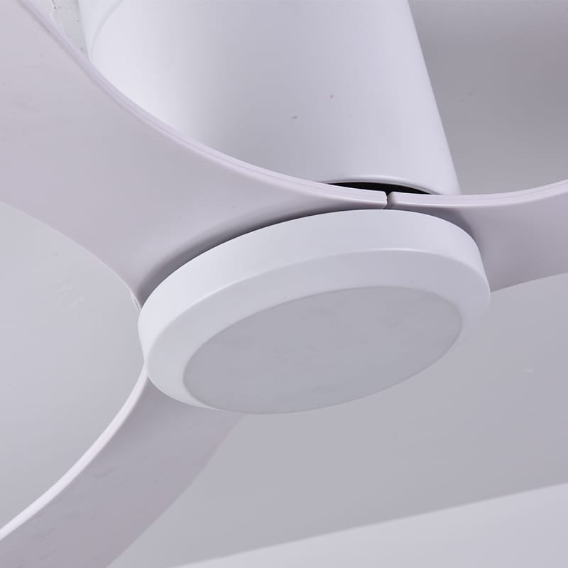 Cuckoo White Ceiling Fan | 55W BLDC Motor | 1320mm | Metal Body