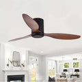 Cuckoo Wooden Ceiling Fan | 55W BLDC Motor | 1320mm | Metal Body