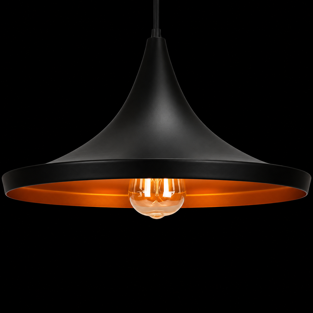 Eclipse Core Bell-shaped Pendant Light