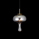 Chroma Flow Modern Smoked Glass Pendant Light
