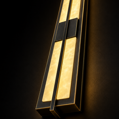 Modern Alabaster LED Wall Sconce