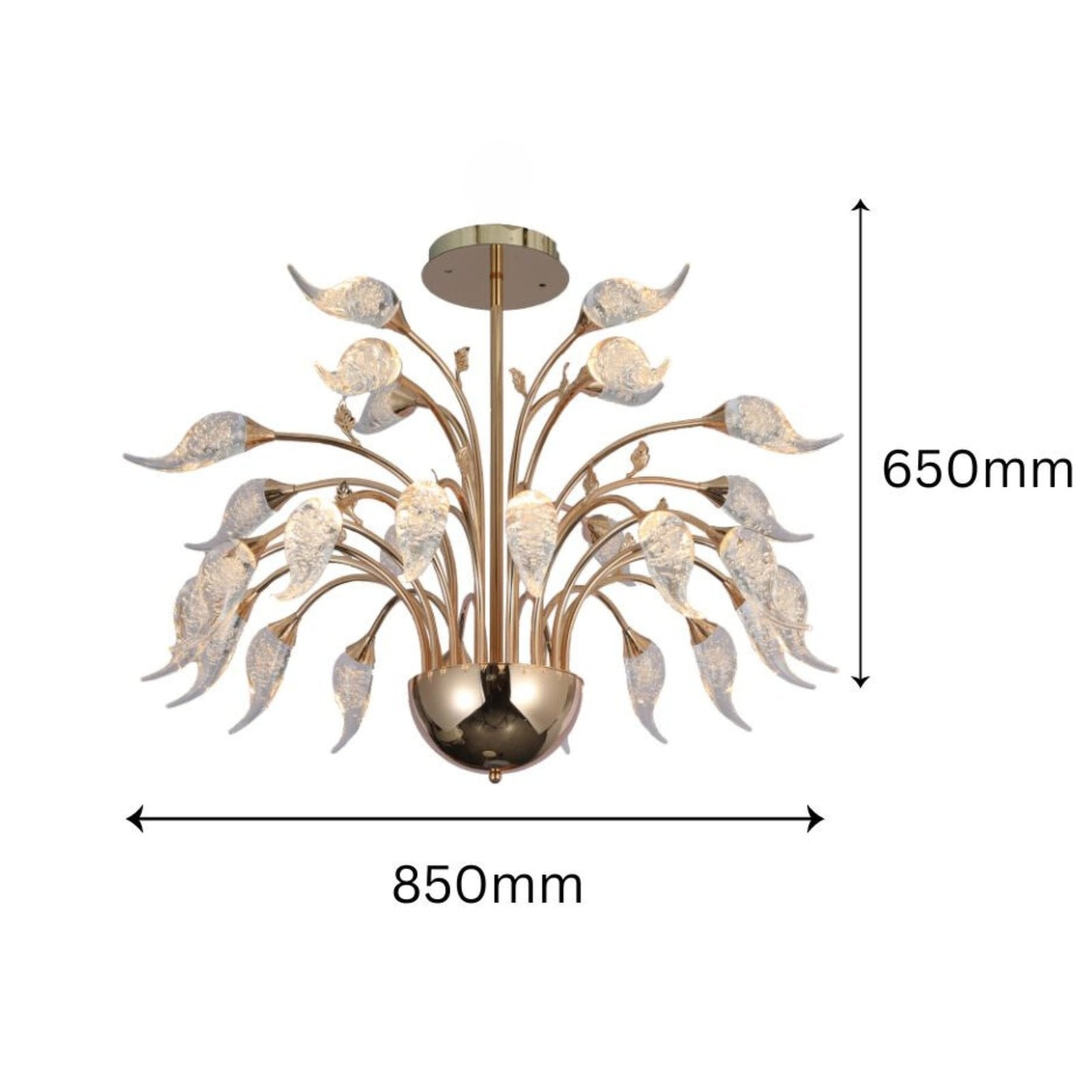 Aureate Elegance Chandelier