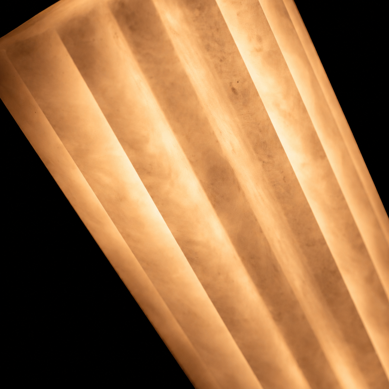 Arvona Fluted Marble Wall Light