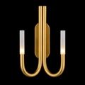 Duet Horizon Contemporary Gold Sconce