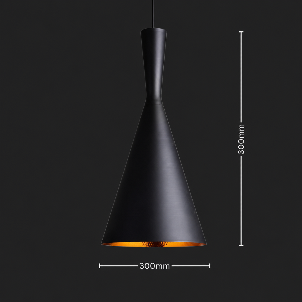 Shadow Core Modern Cone Pendant Light