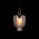 Solis Amber Glow C Textured Glass Pendant Lamp