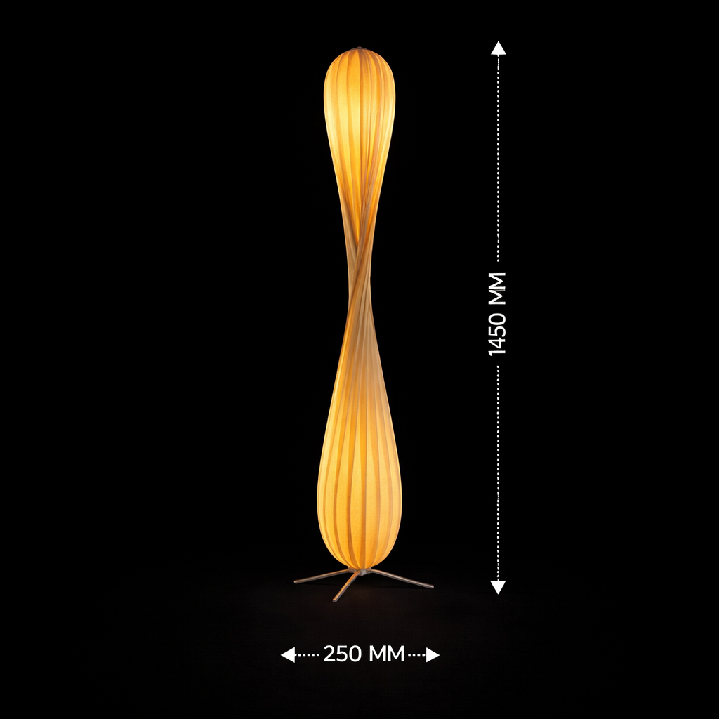 Liora Helix Floor Lamp (Large)