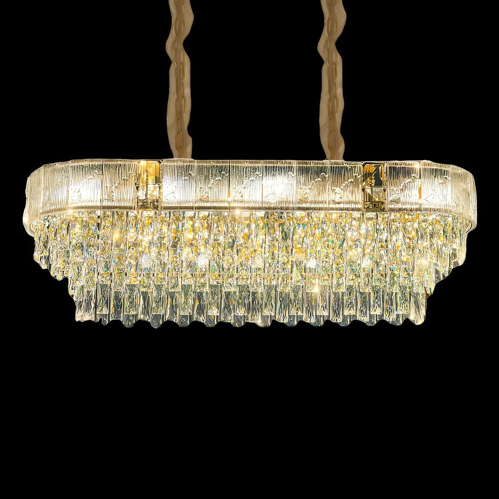 GleamGrace (Glass, Crystal) Chandelier