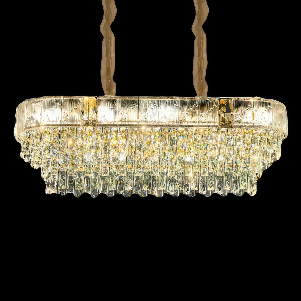 GleamGrace (Glass, Crystal) Chandelier