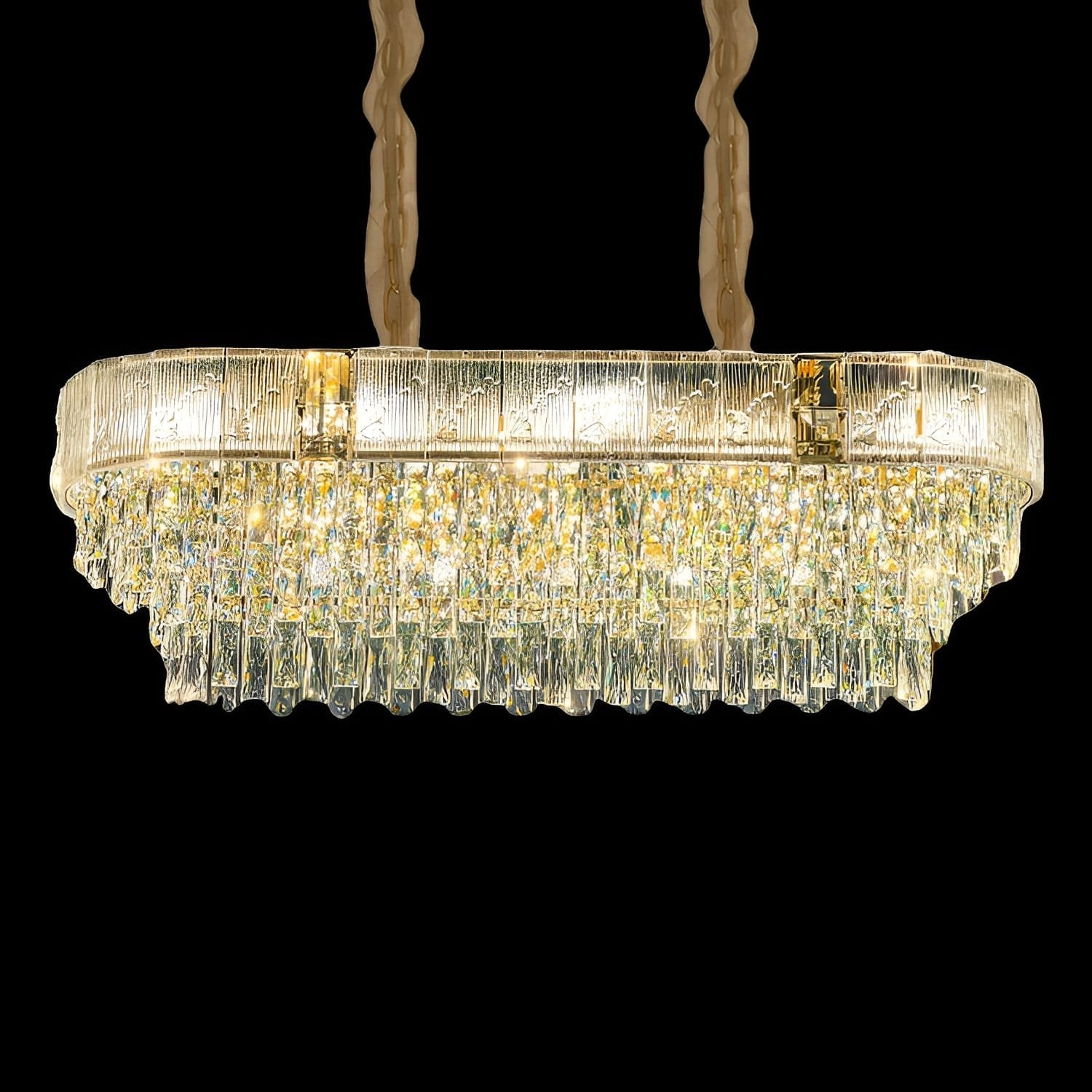 GleamGrace (Glass, Crystal) Chandelier