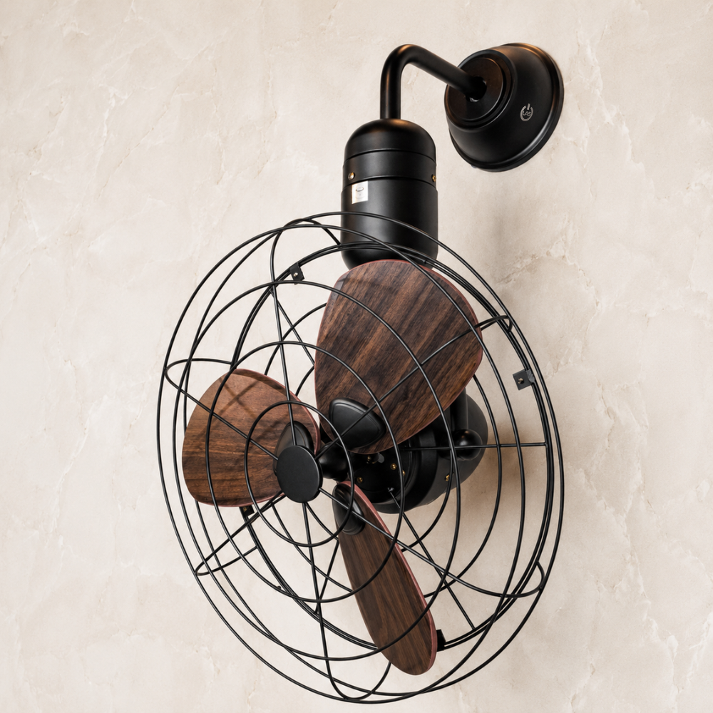 Ostrich Wall Mounted Caged Fan | 15W BLDC Motor | Metal Body