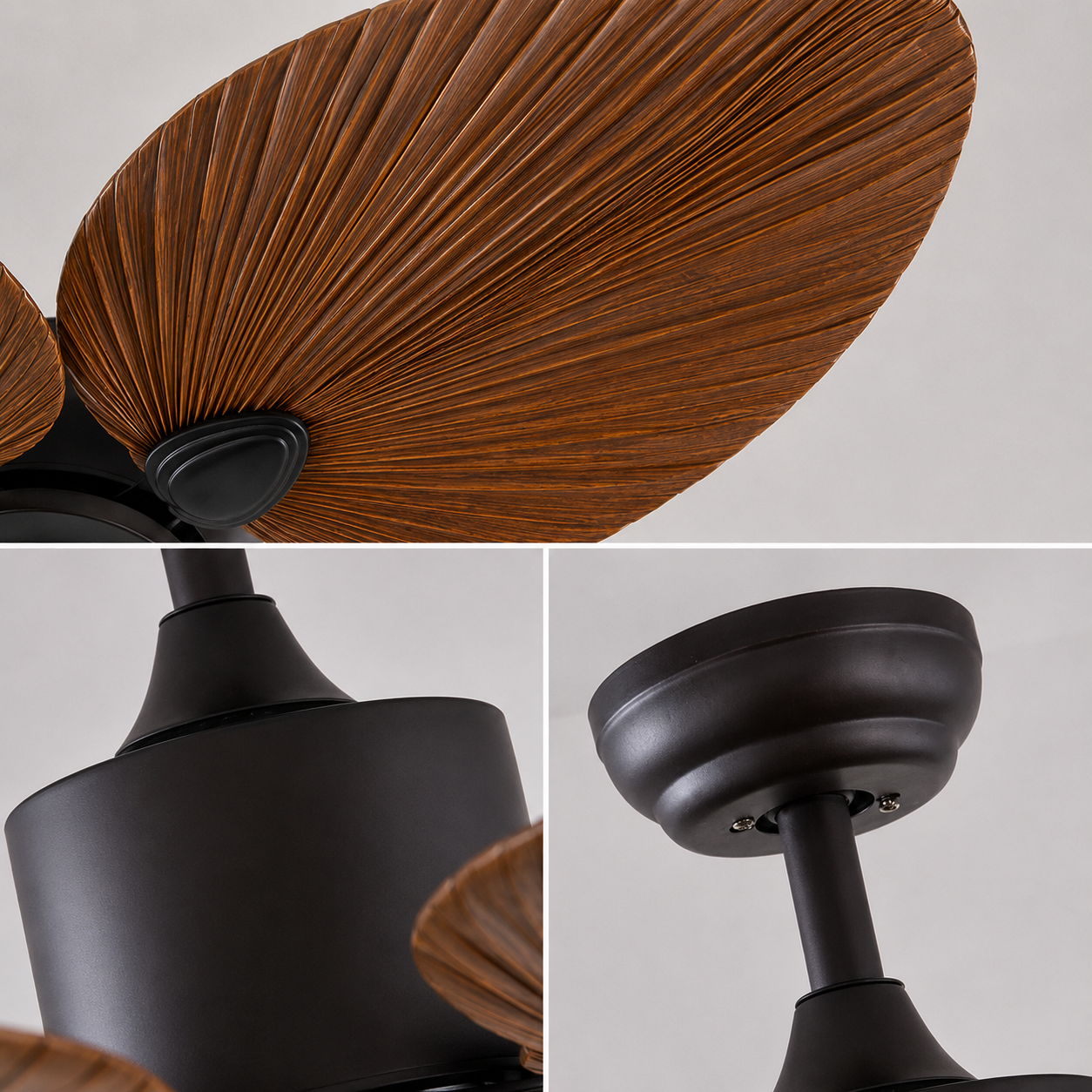 Harrier Dark Brown Ceiling Fan | 40W BLDC Motor | 1320mm | Metal Body
