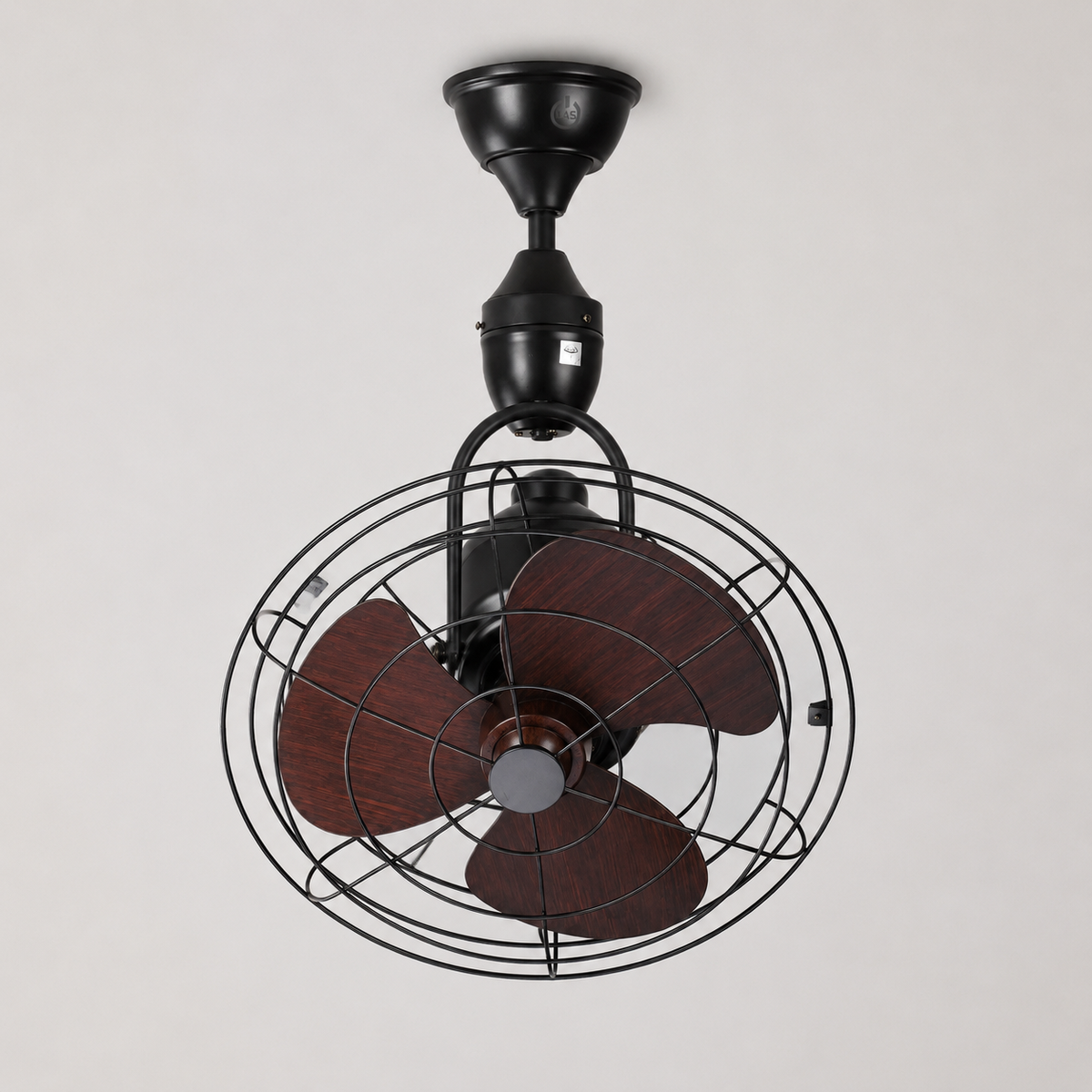 Toucan Brown Ceiling Cage Fan